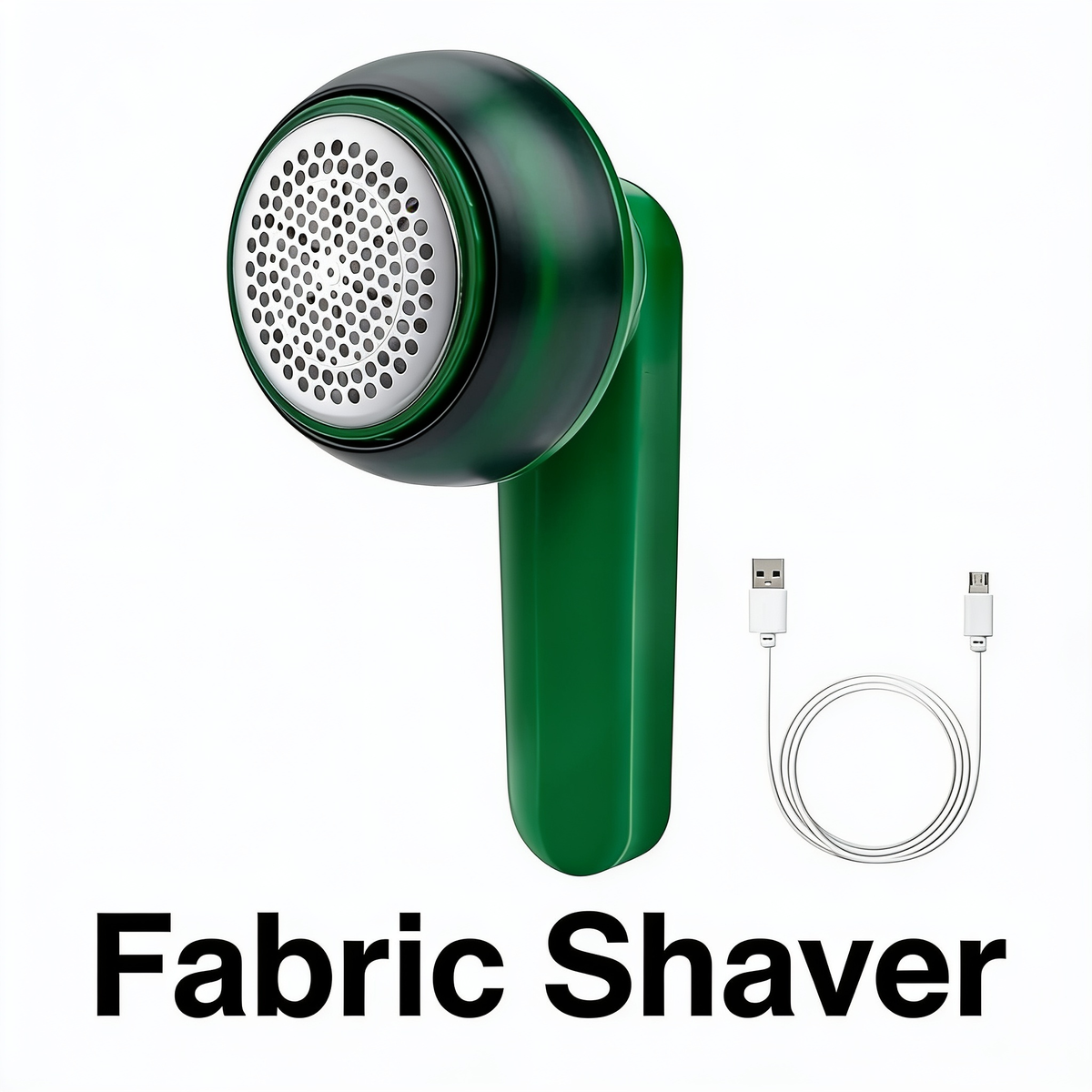 Rechargeable Lint Remover
Electric rechargeable lint remover removing pills from fabric