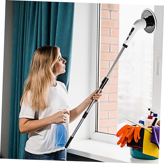 Electric Cleaning Brush JY-6010 | Rechargeable Cordless Power Scrubber