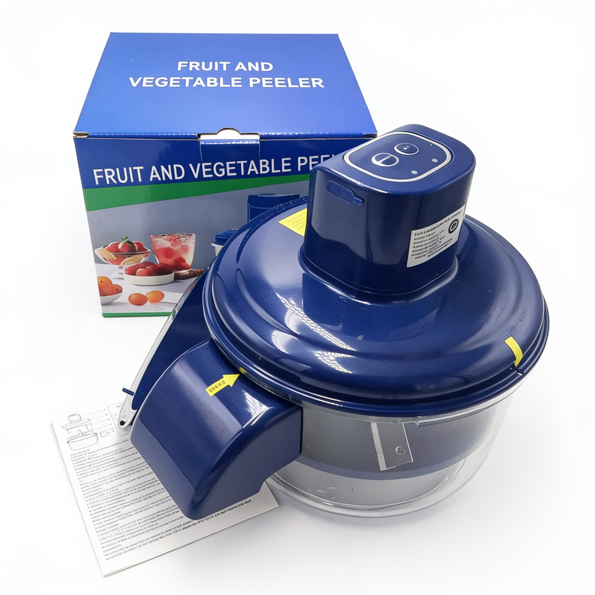 Stainless steel fruit and vegetable peeler