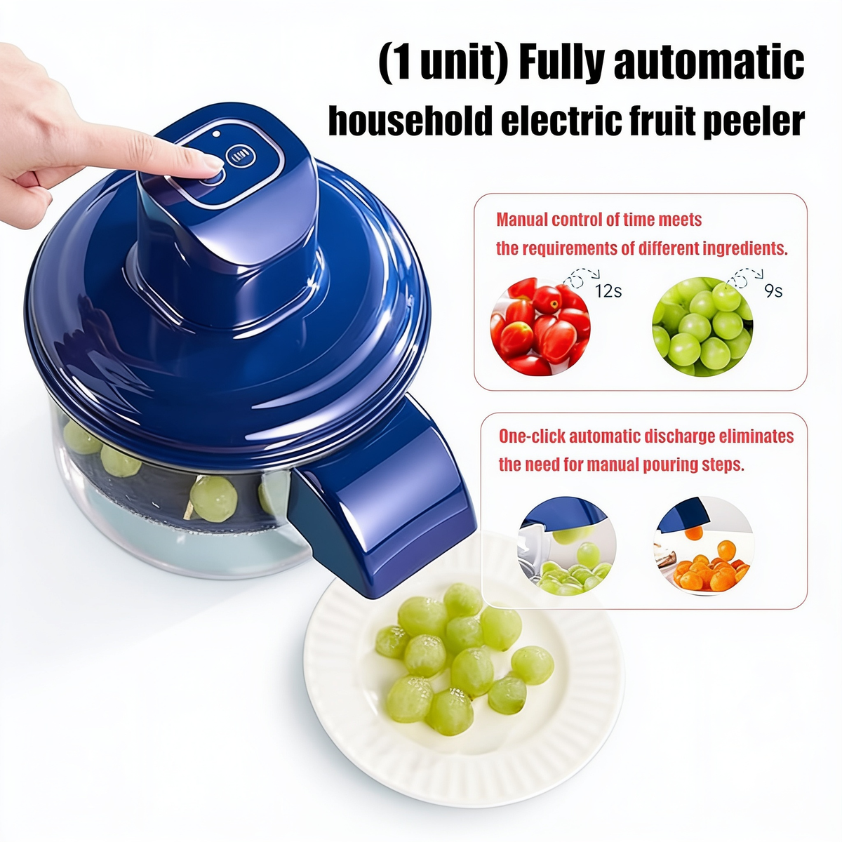 Stainless steel fruit and vegetable peeler