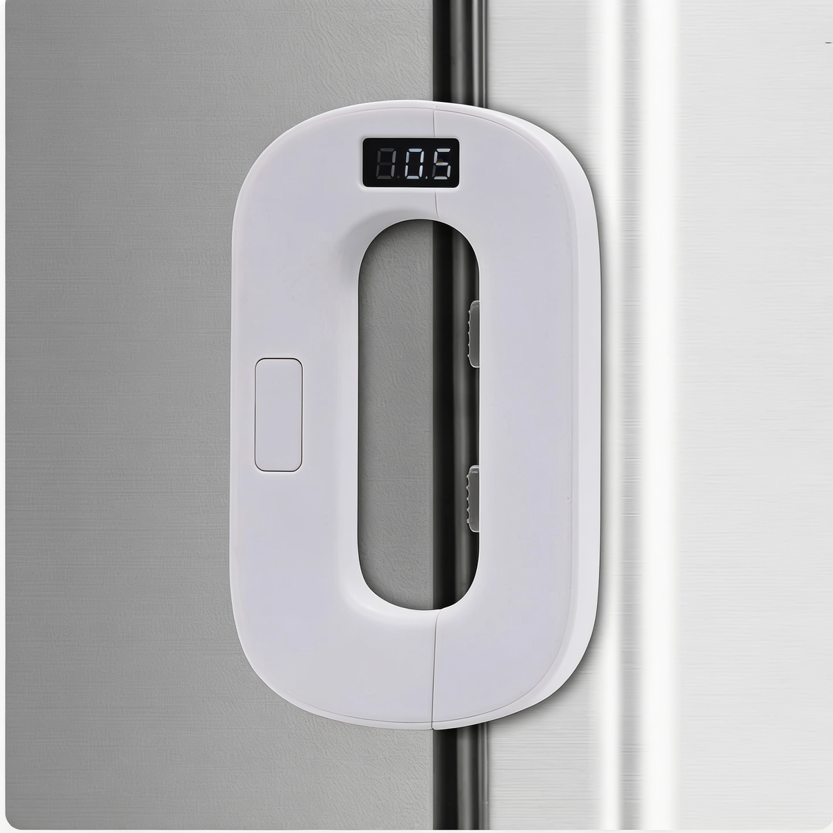 Multifunctional child safety lock on fridge and cabinet doors
