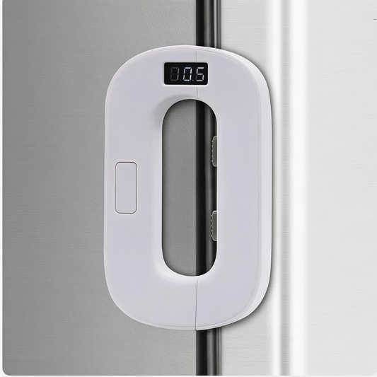 Multifunctional child safety lock on fridge and cabinet doors