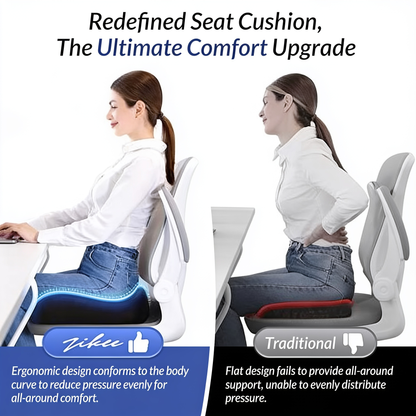 U-shaped ergonomic memory foam seat cushion