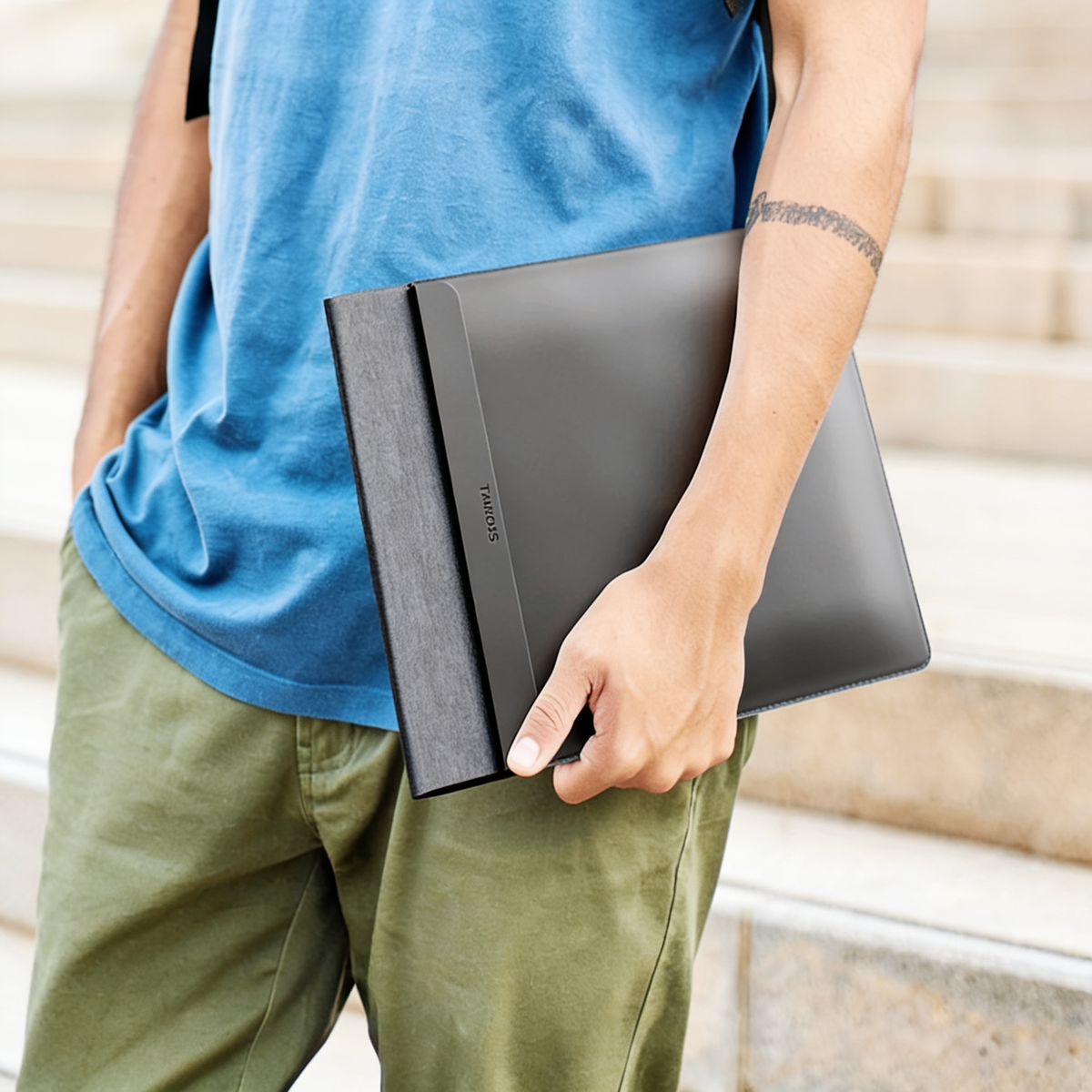 4-in-1 Smart Laptop Sleeve (Case) with Wireless Charging and Protection