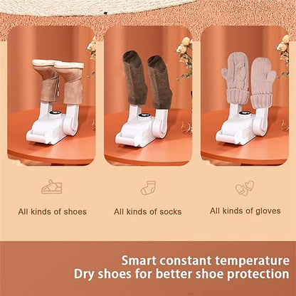 Smart Folding Shoe Dryer – 45°C Constant Temperature Footwear Dryer