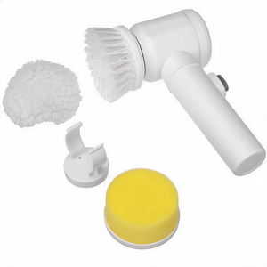 5-in-1 Electric Cleaning Brush – Cordless Multi-Surface Scrubber with Interchangeable Heads