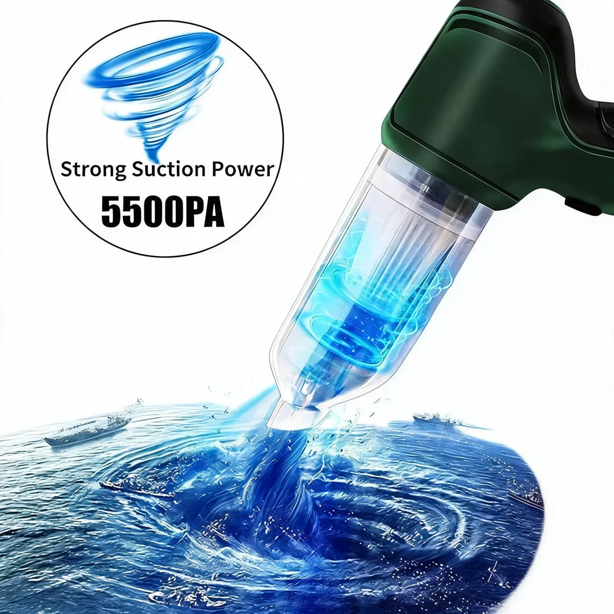 Handheld vacuum cleaner with brush attachment for keyboard cleaning