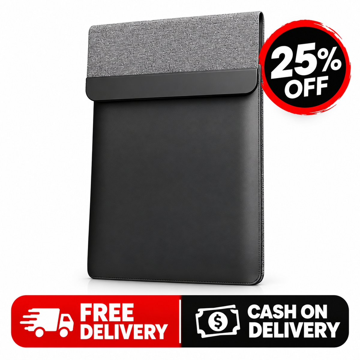 4-in-1 Smart Laptop Sleeve (Case) with Wireless Charging and Protection