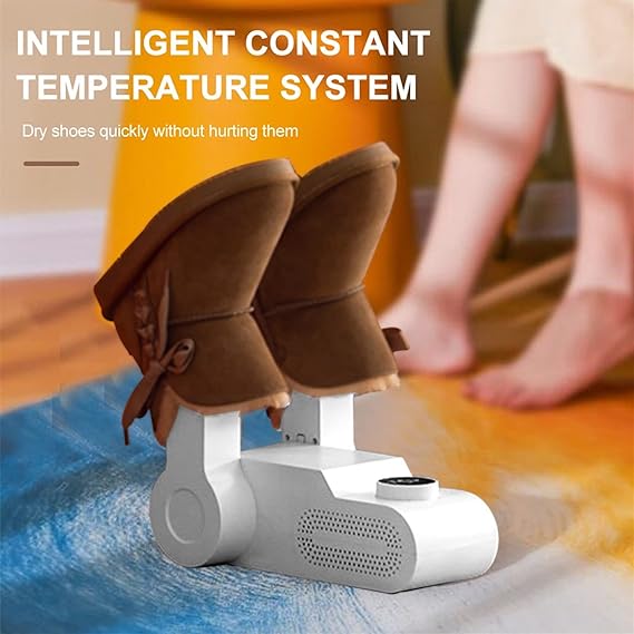 Smart Folding Shoe Dryer – 45°C Constant Temperature Footwear Dryer
