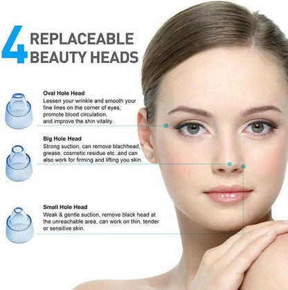 DermaPure Pro 5-Level Electric Pore Vacuum Blackhead Remover